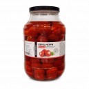 Перчик черри красный, фаршированный сыром, ст.банка, 2кг