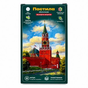 Пастила яблочная ассорти Apple Food, 160г