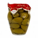 Оливки Белла Ди Чериньола (гигант) Bella Contadina, ст.б., 290г