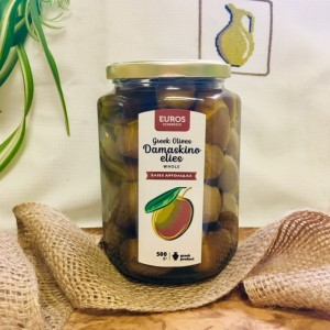 Оливки золотистые Гайдура Evros, ст.банка, 500г Оливки золотистые Гайдура Evros, ст.банка, 500г