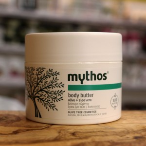 Крем для тела (Body Butter) с алое вера Mythos, 200мл Крем для тела (Body Butter) с алое вера Mythos, 200мл